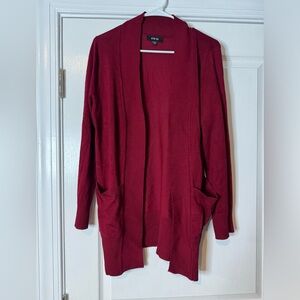 Active USA cardigan, burgundy color, size 1xl